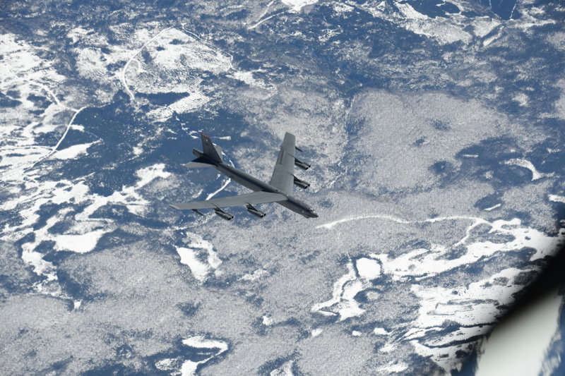 Illustration for article titled The US Just Held Long-Range Bomber Drills Over An Area Russia Wants
